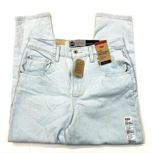 Women's Levi's SilverTab High Waist Mom Jeans (A36990004) Blue - 12 (31x27)